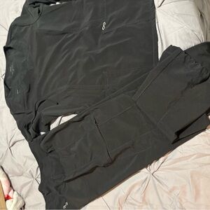 Infinity Raine Black Activewear Ensemble